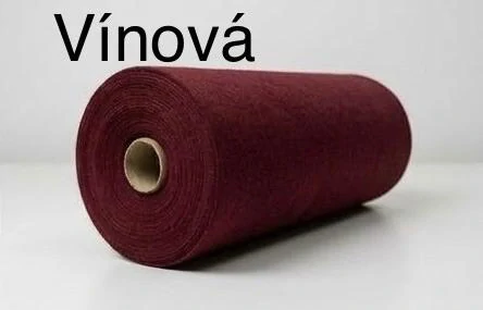 Filc/plsť - vínová