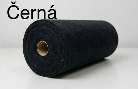 Filc/plsť - černá